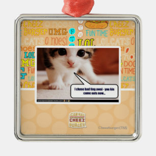 Ornement En Métal Je chasse le mauvais awai fing