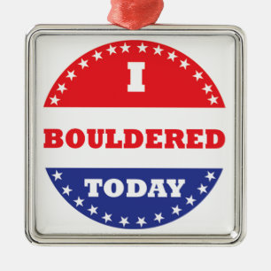 Ornement En Métal Je me suis souillé aujourd'hui