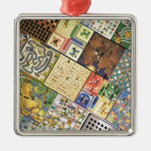 Ornement En Métal Jeu dessus ! Jeux de société