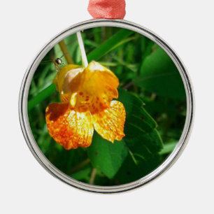 Ornement En Métal Jewel Weed, Fleur sauvage