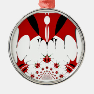 Ornement En Métal Joli drapeau du Kenya.