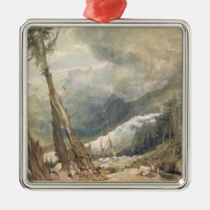 Ornement En Métal Joseph Mallord William Turner Mere de Glace,