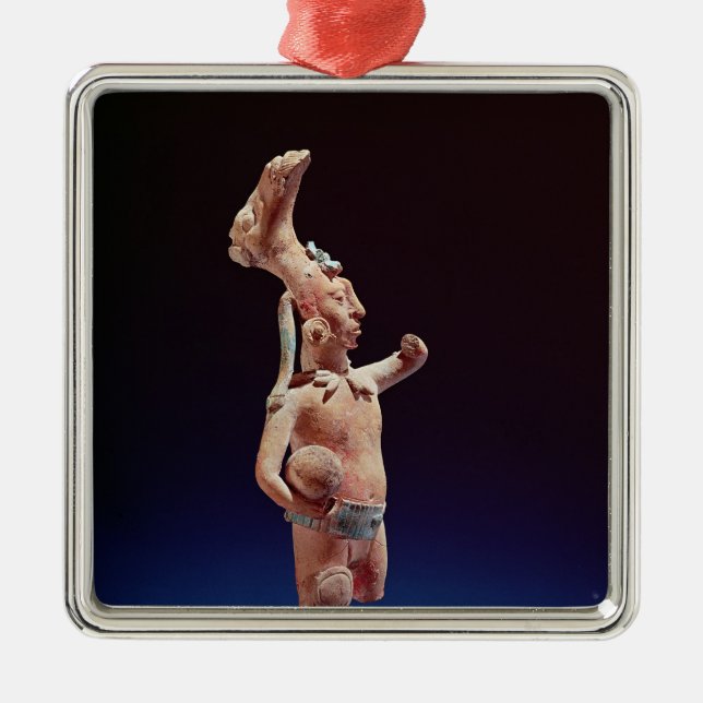 Ornement En Métal Joueur de base-ball cérémonieux, île de Jaina, (Devant)