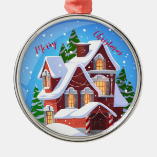 Ornement En Métal Joyeux Noël