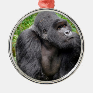 Ornement En Métal Joyeux singe