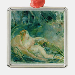 Ornement En Métal Jupiter et Callisto, après une peinture par