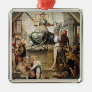 Ornement En Métal Justice