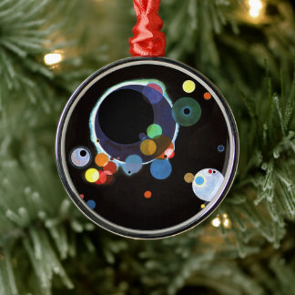 Ornement En Métal Kandinsky - Plusieurs Cercles, célèbre art abstrai