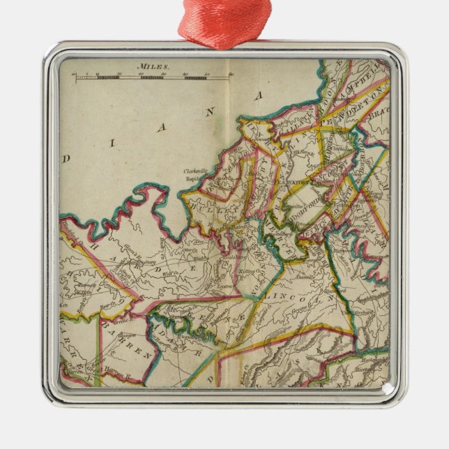 Ornement En Métal Kentucky 6 (Devant)