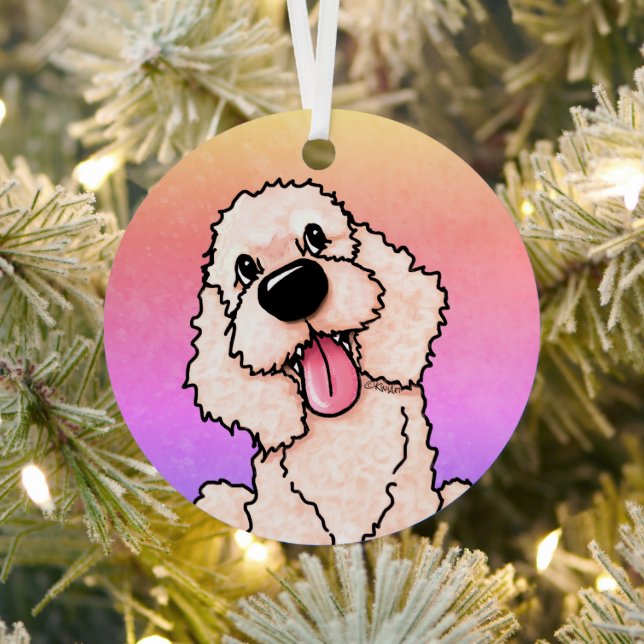 Ornement En Métal KiniArt DOODLE souriant (Insitu)