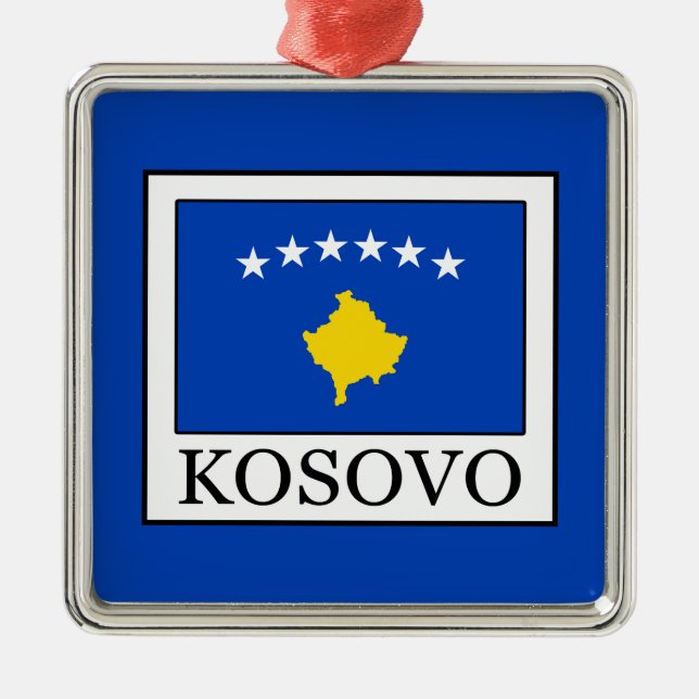 Ornement En Métal Kosovo (Devant)