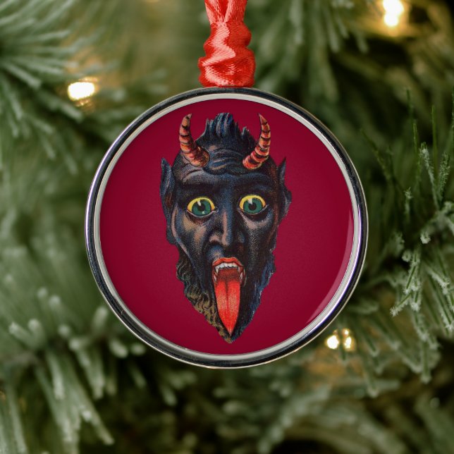 Ornement En Métal Krampus (Arbre)
