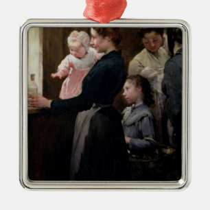 Ornement En Métal La baisse du lait dans Belleville : Docteur