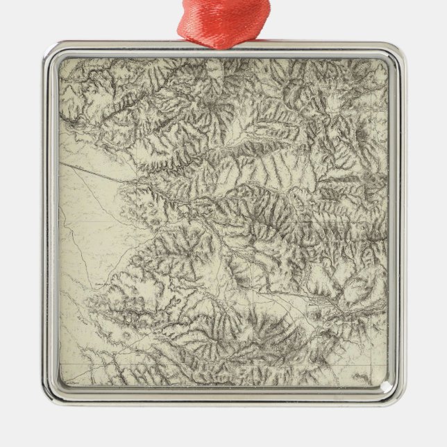 Ornement En Métal La Californie du sud (Devant)