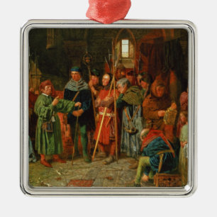 Ornement En Métal La charge du Dogberry à la montre