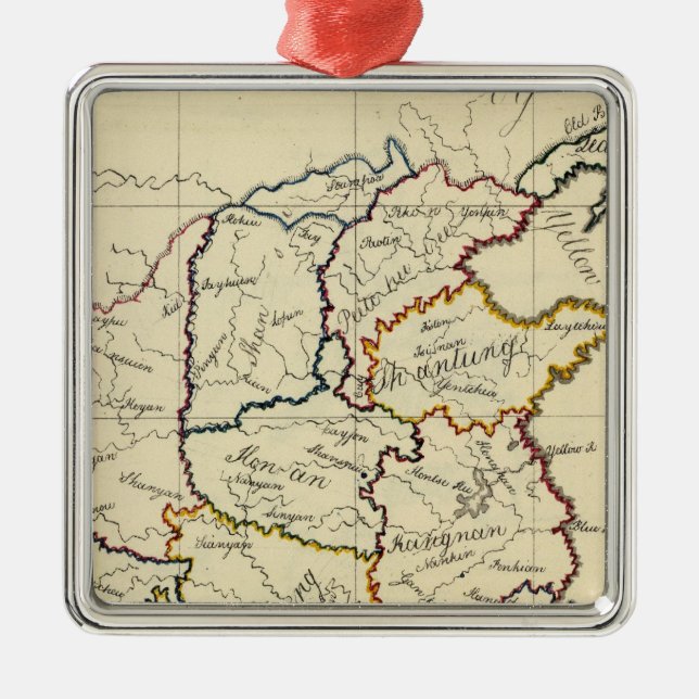 Ornement En Métal La Chine, Corée (Devant)