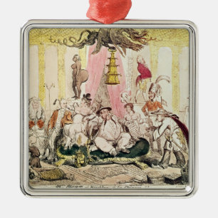 Ornement En Métal La cour à Brighton un Chinois de La, 1816