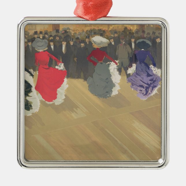 Ornement En Métal La danse de femmes Pouvoir-Peut (Devant)