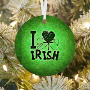 Ornement En Métal La fête irlandaise de la Saint-Patrick par Slipper