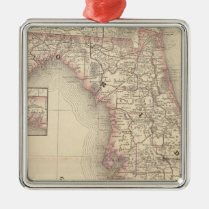 Ornement En Métal La Floride 10
