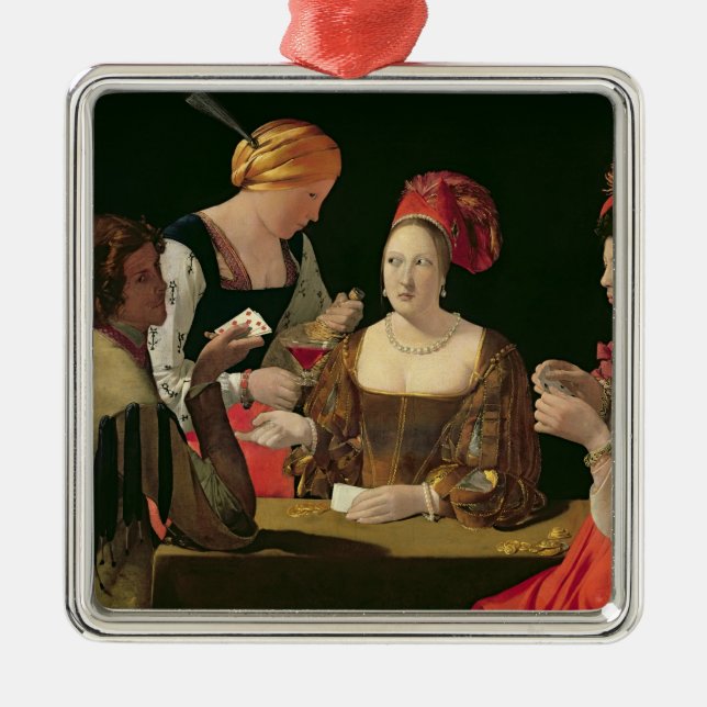 Ornement En Métal La fraude avec l'as des diamants (Devant)