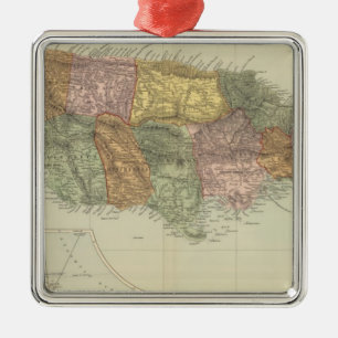 Ornement En Métal La Jamaïque 2