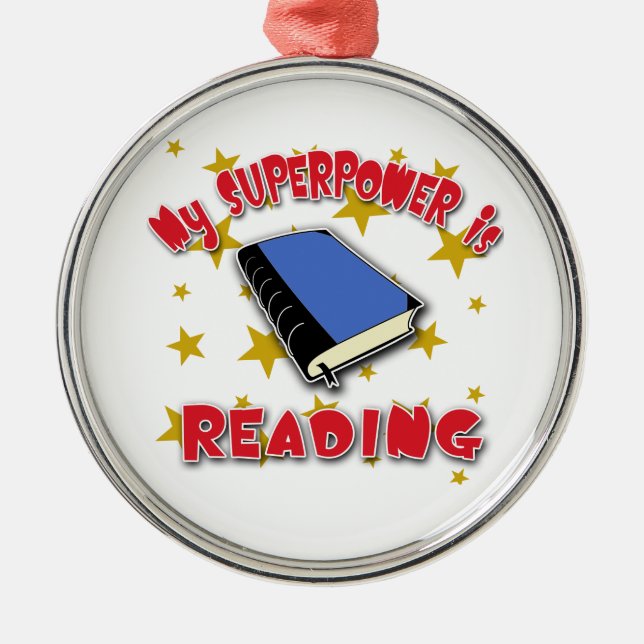 Ornement En Métal La ma superpuissance lit (Devant)
