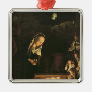 Ornement En Métal La nativité la nuit