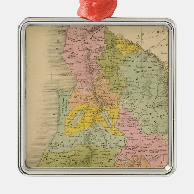Ornement En Métal La Palestine 3 (Devant)