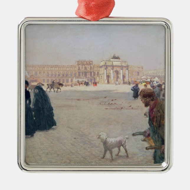 Ornement En Métal La Place du Carrousel, Paris (Devant)