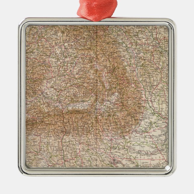 Ornement En Métal La Roumanie 7980 (Devant)