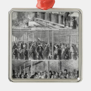 Ornement En Métal La société de la cuisine de soupe des amis