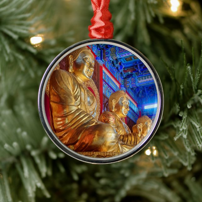 Ornement En Métal La statue du Bouddha de la Chine thaïe (Arbre)