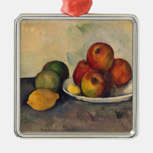 Ornement En Métal La vie de Paul Cezanne toujours avec les pommes,