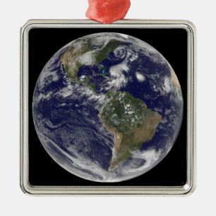 Ornement En Métal La vue de la pleine terre et quatre donnent