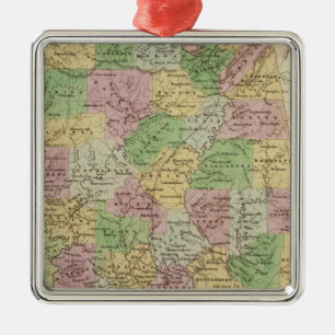 Ornement En Métal L'Alabama