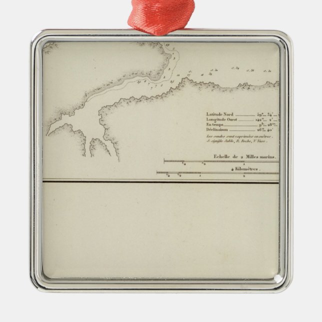 Ornement En Métal L'Alaska 8 (Devant)