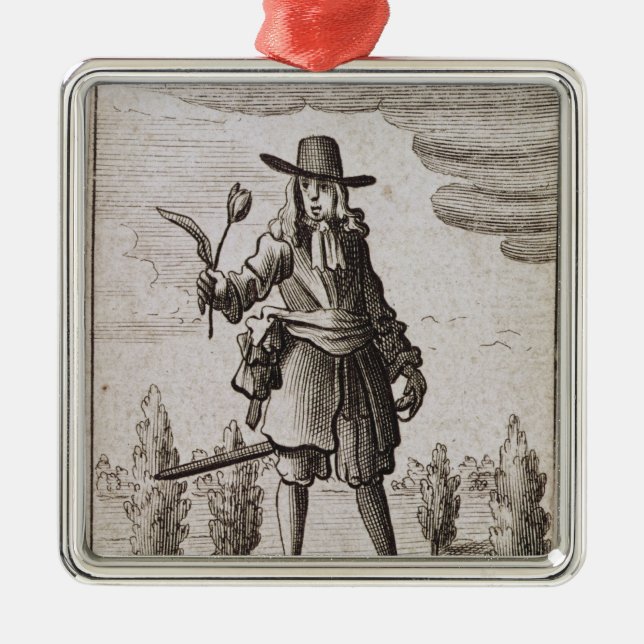 Ornement En Métal Lambert Simnel, chevalier de la tulipe d'or (Devant)