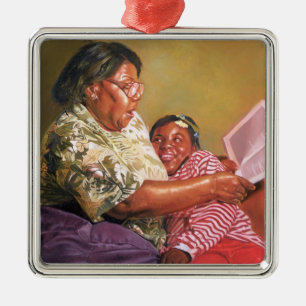 Ornement En Métal L'amour 1995 de la grand-maman