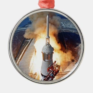 Ornement En Métal Lancement de la fusée d'atterrissage sur la Lune d