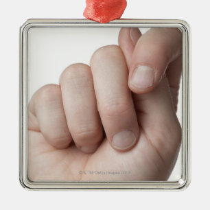 Ornement En Métal Langue des signes américaine 9