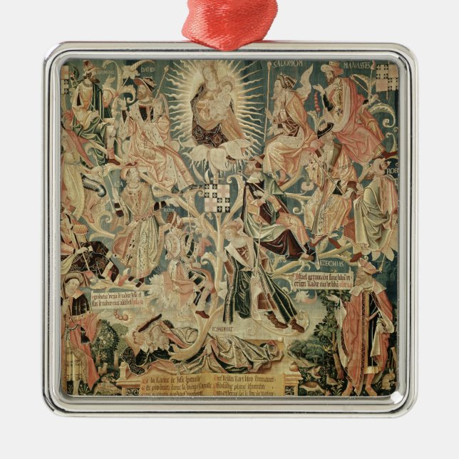 Ornement En Métal L'arbre de Jesse (Devant)
