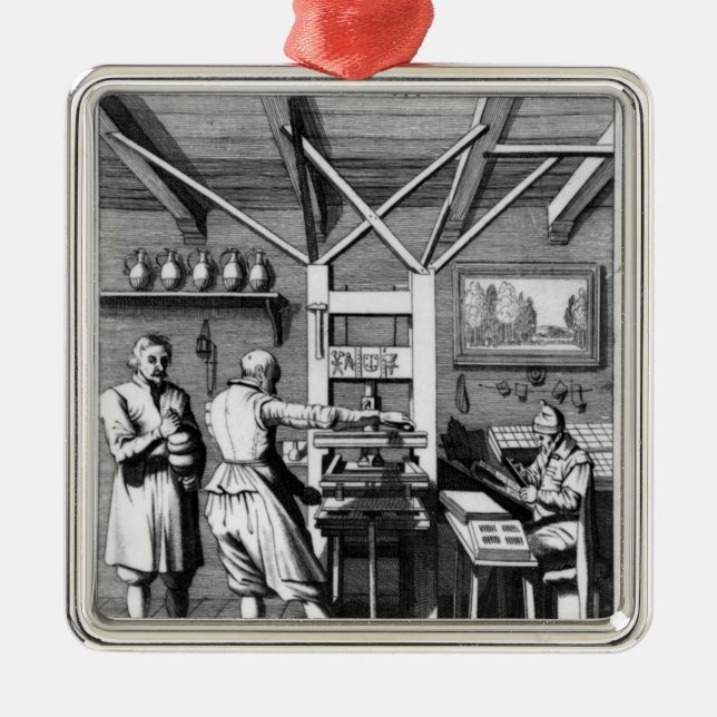 Ornement En Métal L'atelier de reliure de Laurens Janszoon Koster (Devant)