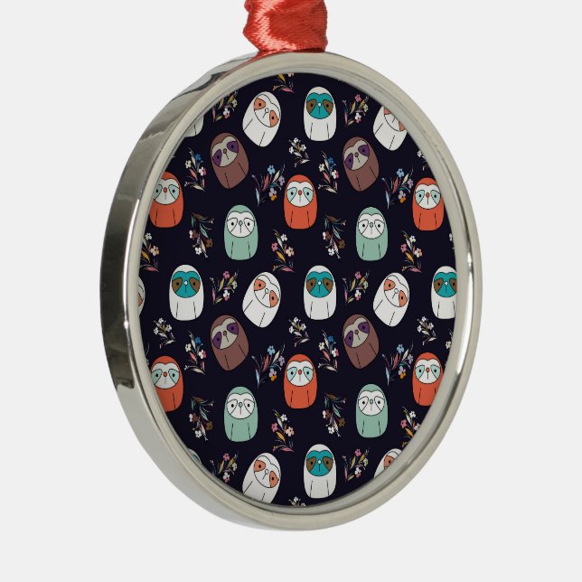 Ornement En Métal Lazy Sloth (Droite)