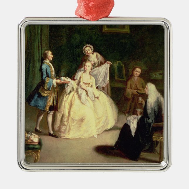 Ornement En Métal Le café (Devant)