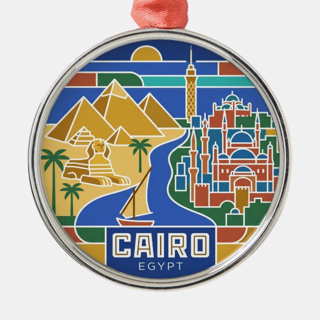 Ornement En Métal Le Caire Égypte (Devant)
