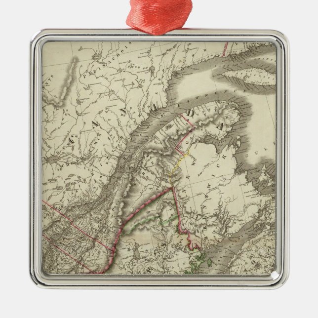 Ornement En Métal Le Canada (Devant)