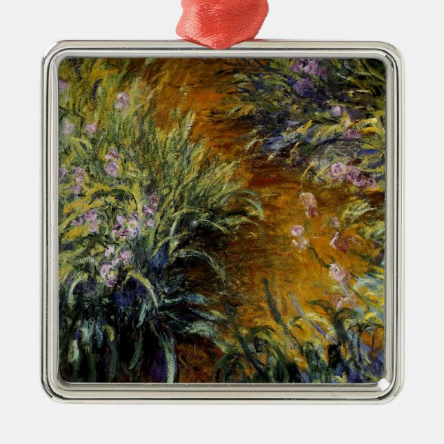 Ornement En Métal Le chemin à travers les Irises (Devant)