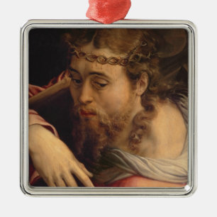 Ornement En Métal Le Christ portant la croix, 1540-45 (huile sur le