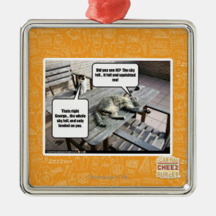 Ornement En Métal Le ciel tombe